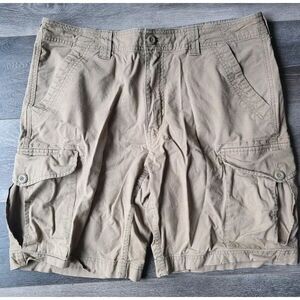 PATAGONIA ALL WEAR CARGO SHORT 57750 Stretch Organic Beige sz 33‎ Shorts